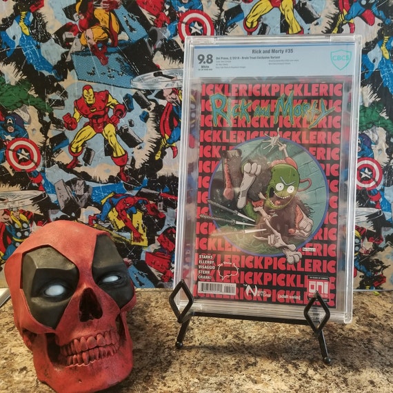 Rick and Morty #35 Amazing Spider-Man #300 Homage