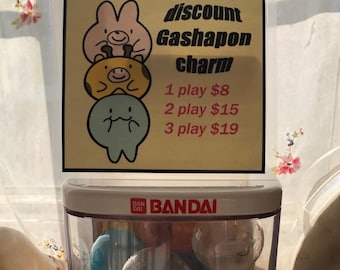 Discounted Gashapon Charm