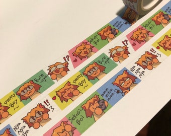 Neco arc Washi Tape,melty blood, neco arc expression tape, carnival phantasm