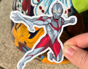 ultraman sticker, shin ultraman sticker, peeker ultraman decal