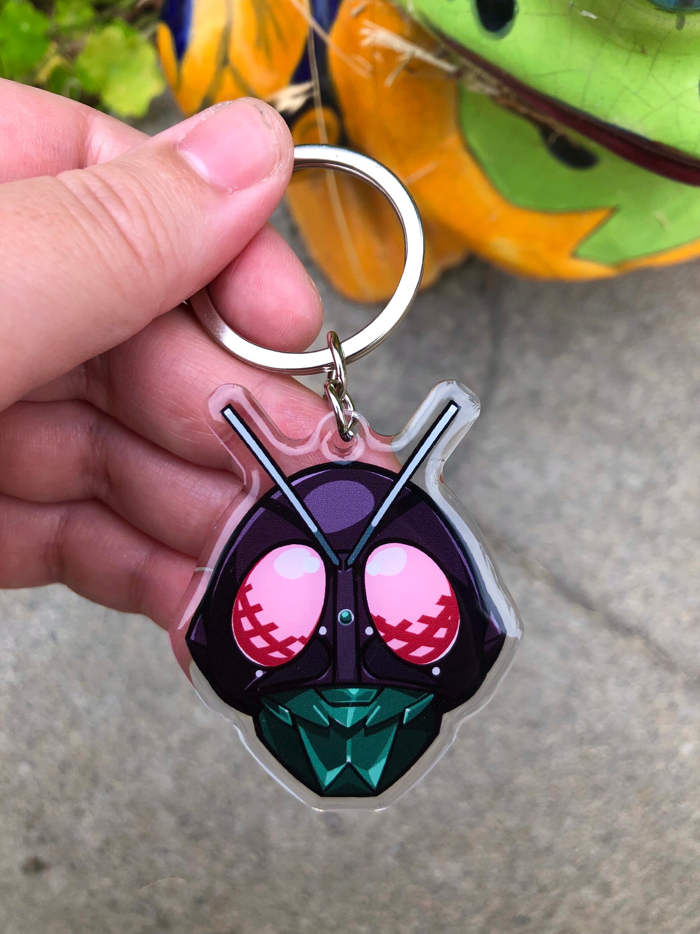 Shin Kamen Rider Keychain, Tokusastu - Etsy