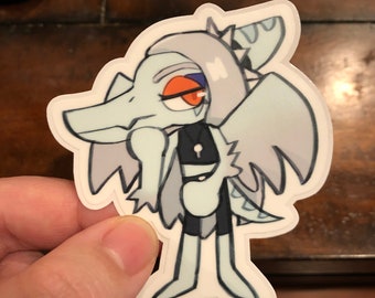 Snoot Fang-sticker, snoot-spelsticker