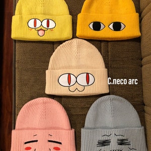 Neco arc beanie, chiyos chichi beanie hat, Chiyos father hat image 2