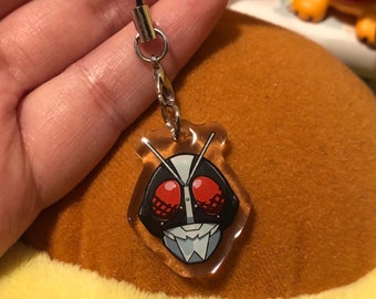 Shin Kamen rider 2 Phonecharm, shin Kamen rider acrylic charm, tokusastu