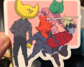 Hylics vinyl sticker, hylics 2 Wayne decal