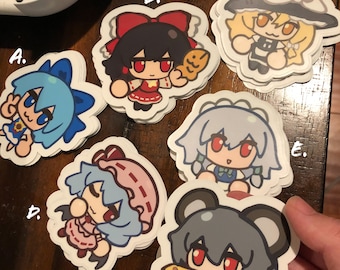 Touhou stickers