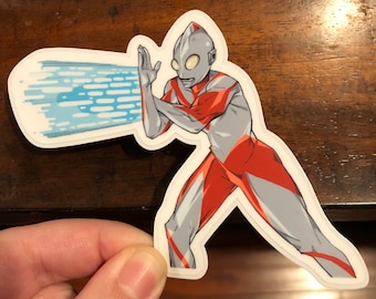 Shin ultraman sticker, ultraman sticker, peeker ultraman decal