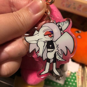 Snoot Fang acrylic charm, snoot game charm, goodbye volcano high snoot charm clear charm