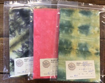 18 Count Hand Dyed Aida