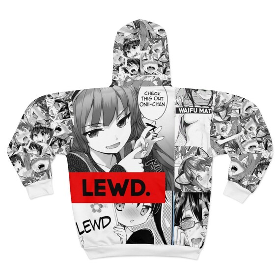 Ahegao Zip Hoodie Etsy Ahegao Zip Hoodie Etsy