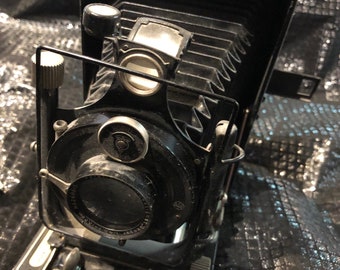 Vintage Voigtlander Bergheil folding/bellows camera w. Skopar 4,5 f13.5cm