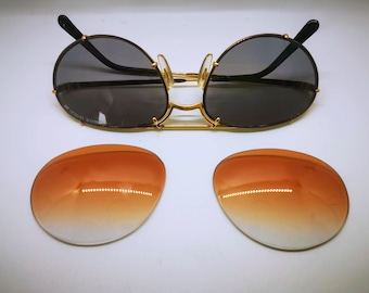NOS Vintage Porsche Design 5643 Sunglasses - Gold