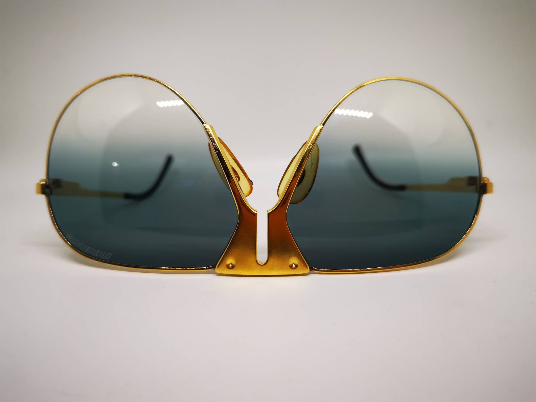 Vintage Custom Boeing 5701 by Carrera Aviator Sunglasses Etsy