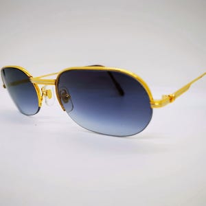 Vintage Cartier Ascot Sunglasses