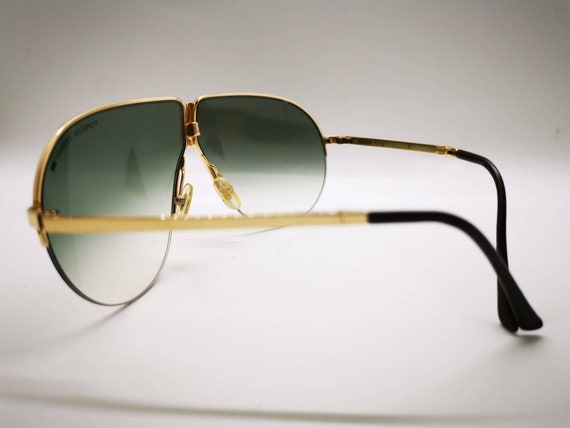 Vintage Porsche Design 5628  Sunglasses  - Green … - image 5