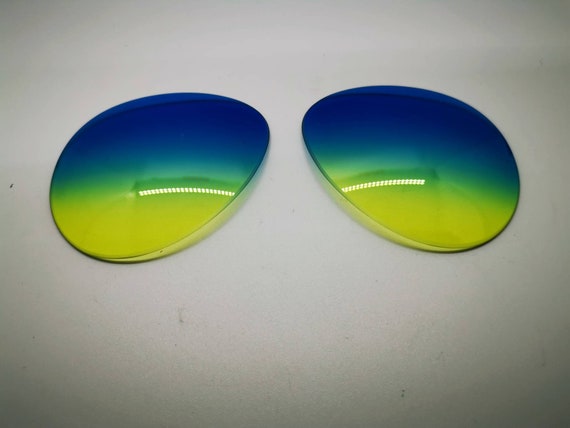 Porsche Design 5621 Custom Aviator Lenses Blue/yellow - Etsy Porsche Design 5621 Custom Aviator Lenses Blue/yellow - Etsy