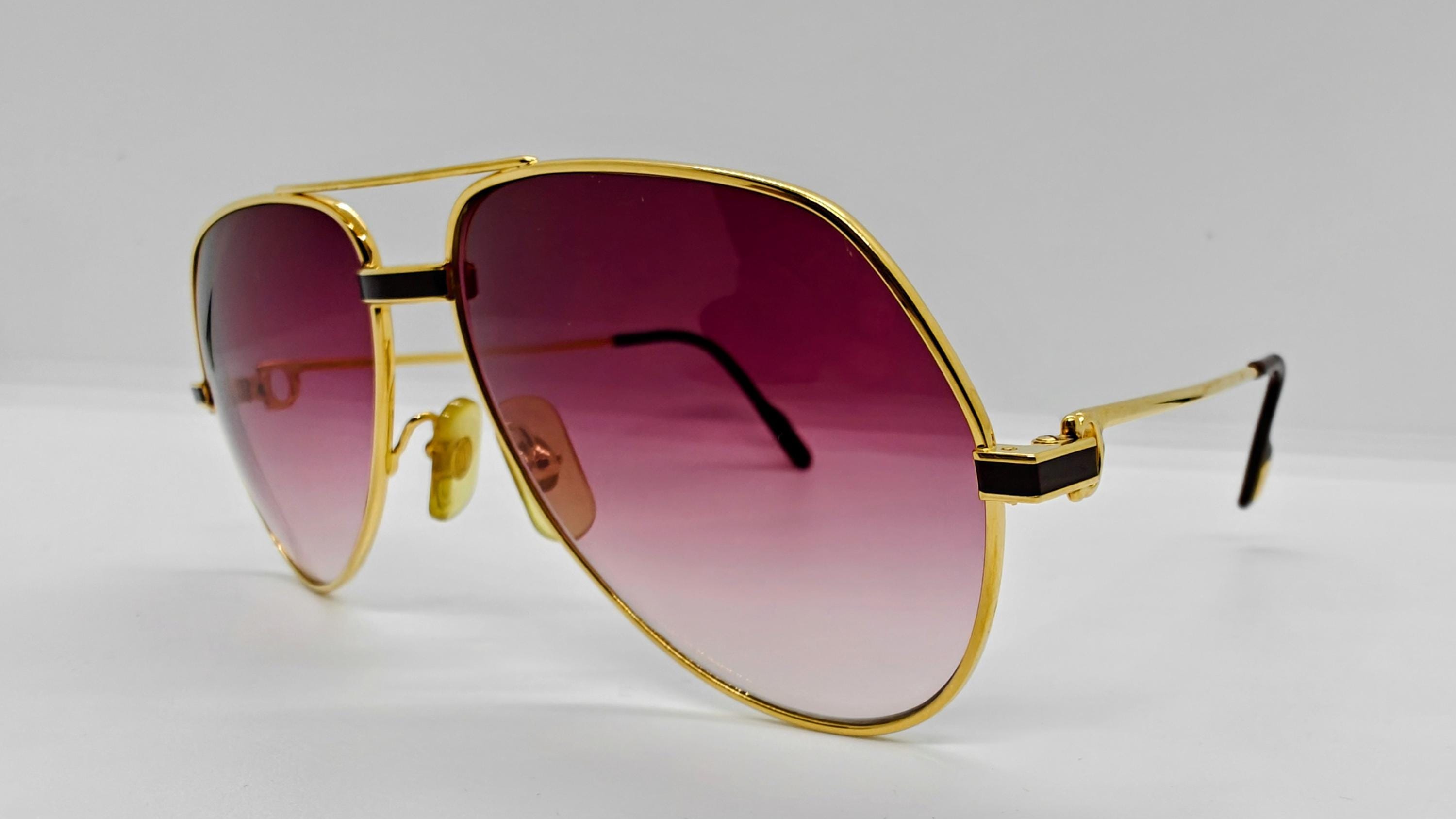 Cartier vendome vintage sunglasses hot sale