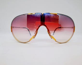 Occhiali da sole pieghevoli Vintage Custom Porsche Design 5629 - Taglia media