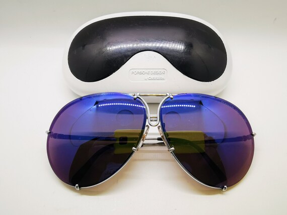 Vintage Porsche Design 5621 Sunglasses - Silver -… - image 9