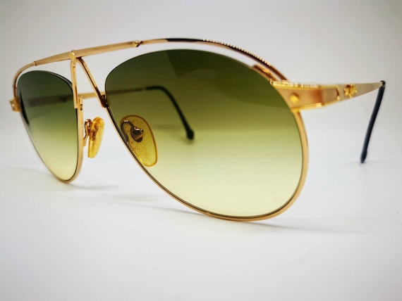 Vintage MCM Munich 9 (münchen) Semi Rimless Sunglasses - Etsy display picture 3