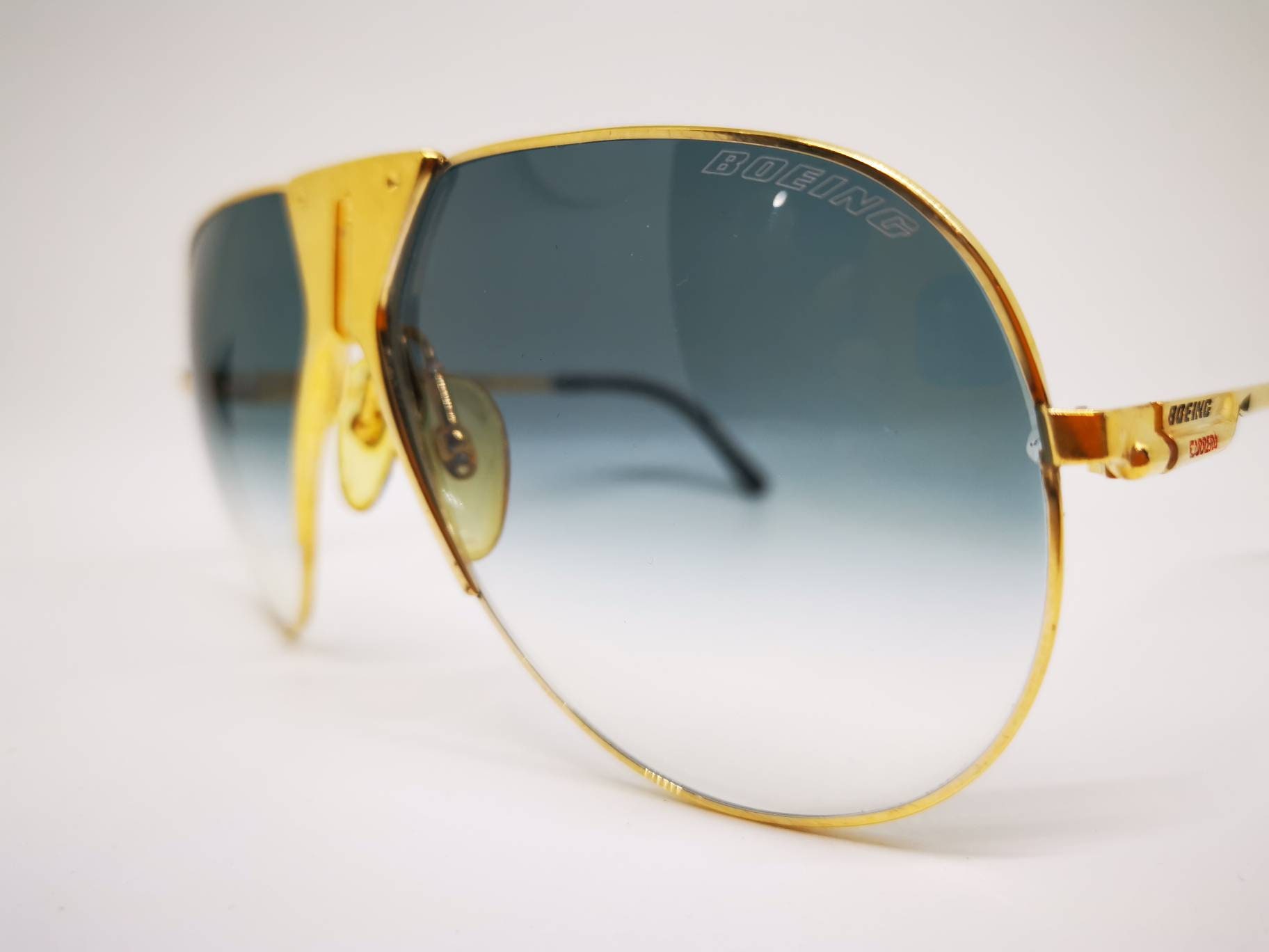 Vintage Custom Boeing 5701 by Carrera Aviator Sunglasses Etsy