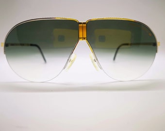 Vintage Porsche Design 5628 Sonnenbrille - Grüner Farbverlauf - Neu