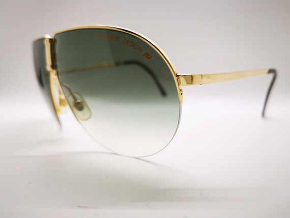 Vintage Porsche Design 5628  Sunglasses  - Green … - image 3