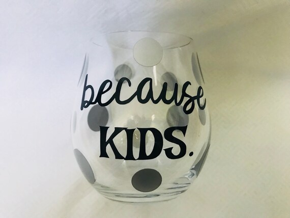 funny mom wine glass
