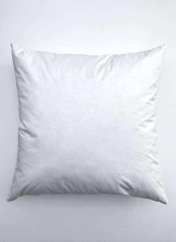 Two Pack of Down pillow inserts 24 x 24 Etsy