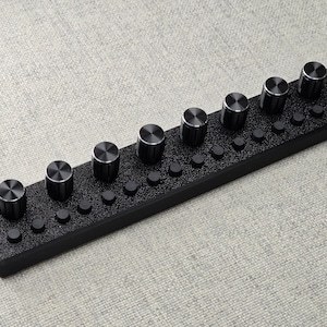 ParksTool 8EN16K MIDI Controller: 8 Encoders, 16 Keys, USB-C, Plug-and-Play, Mackie MCP