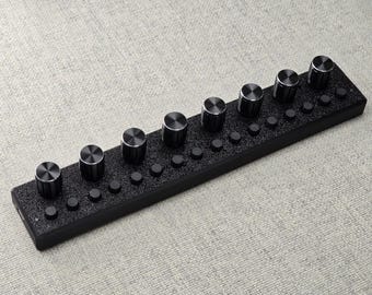 ParksTool 8EN16K MIDI Controller: 8 Encoders, 16 Keys, USB-C, Plug-and-Play, Mackie MCP