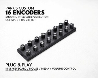MIDI コントローラー - ParksTool 8E、4E (エンコーダー
