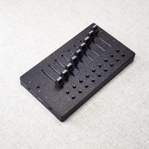 ParksTool 9F18K1X MIDI Controller: 9 Faders, 18 Keys, Expression Pedal Input, USB-C