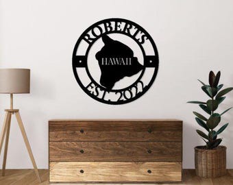 Custom metal state sign svg