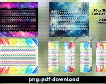 20oz Tumbler Wrap Zero F*cks Given B2 Graphic Hidden message