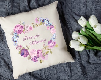 Regalo giorno madri personalizzate , Cuscino quadrato personalizzato, Cuscino per Decorazione, Cuscino decorativo, cuscino, Regali di mamma, Regali giornalieri madri