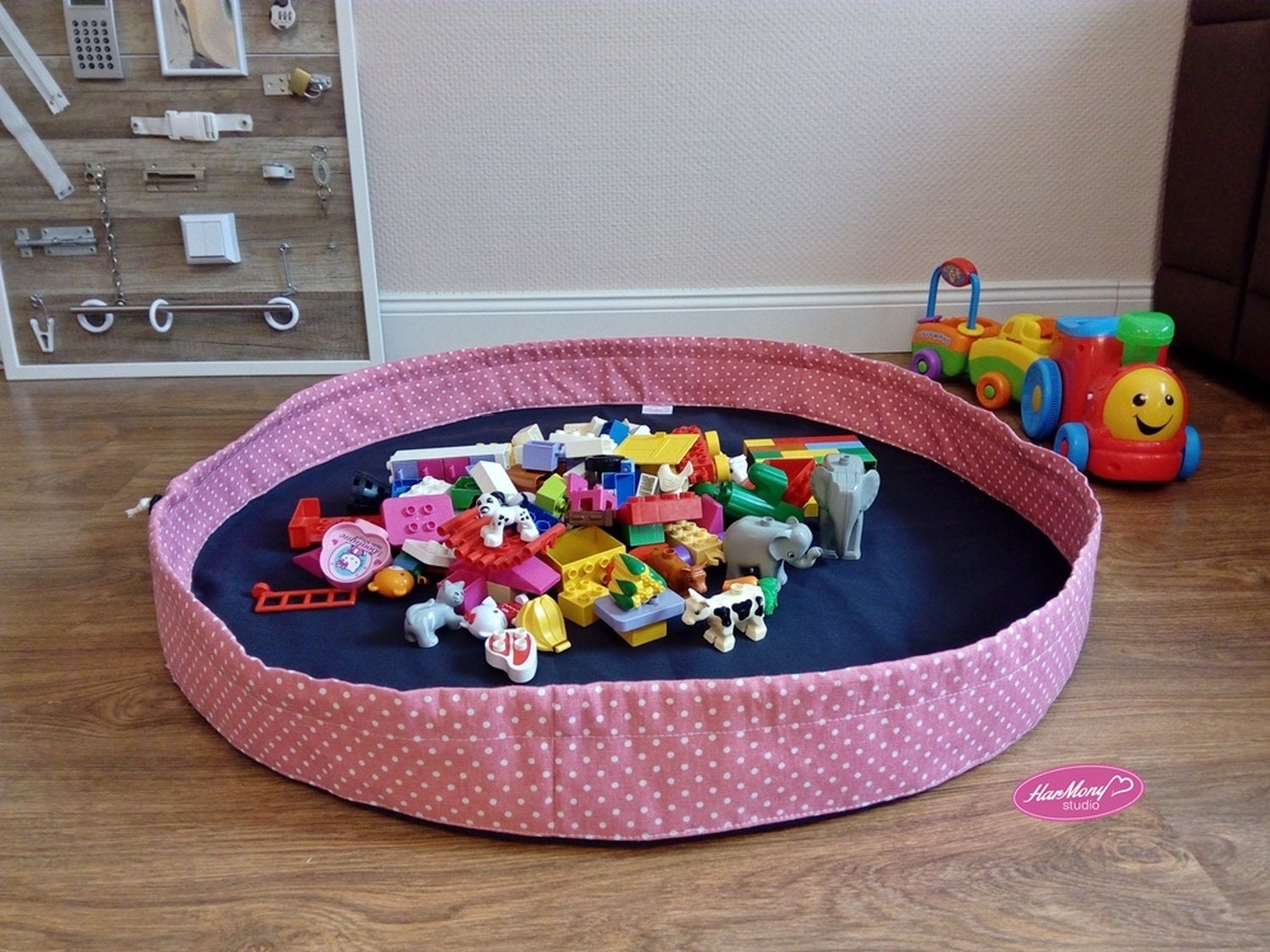 toy bag play mat