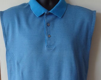 Adult Bib for a Man, Large Dignity Dining Polo Shirt, Clothing Protector, Senior Dignified Bib