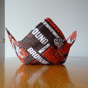 Cleveland Browns bowl cozy,
