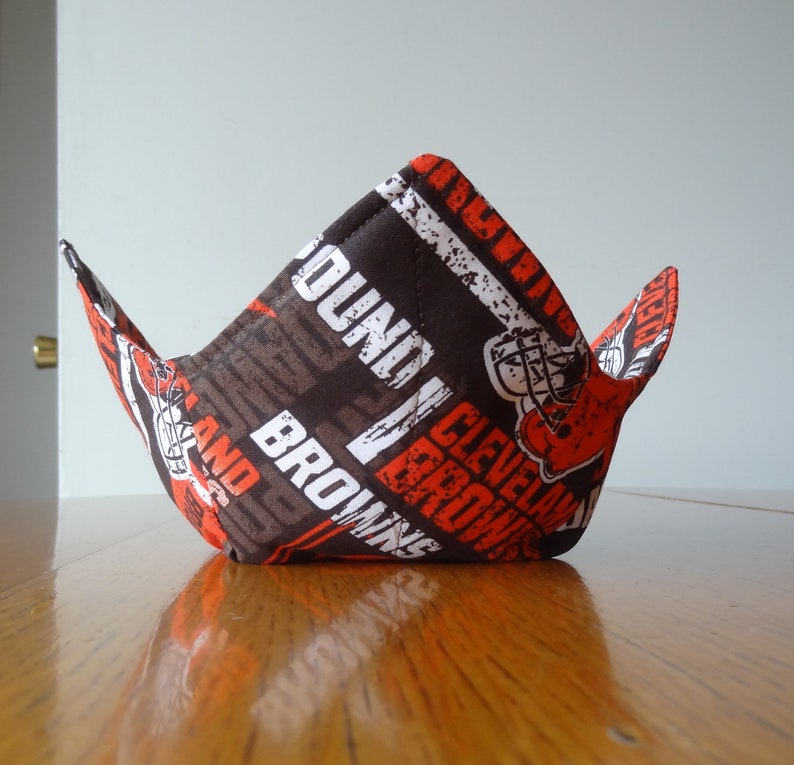 Cleveland Browns bowl cozy,