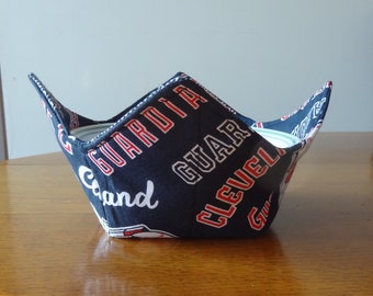 Microwave Safe Bowl Cozy: Cleveland Baseball Bowl Holder