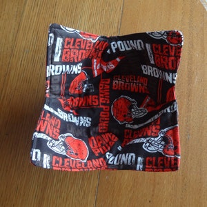 Cleveland Browns bowl cozy,