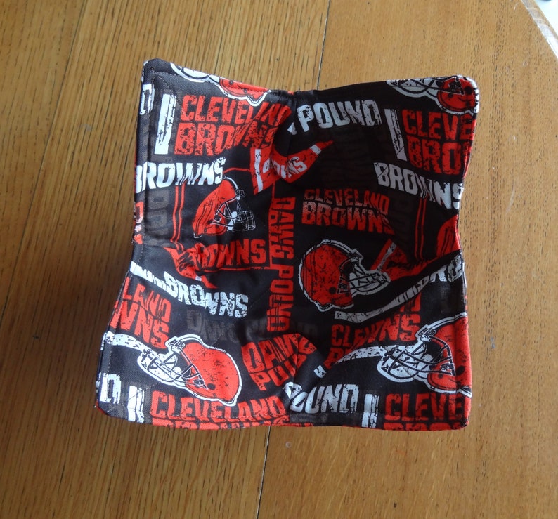 Cleveland Browns bowl cozy,