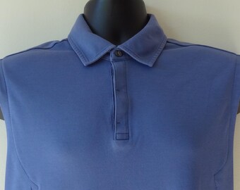 Adult Bib for a Man, Large Dignity Dining Polo Shirt, Clothing Protector, Senior Dignified Bib