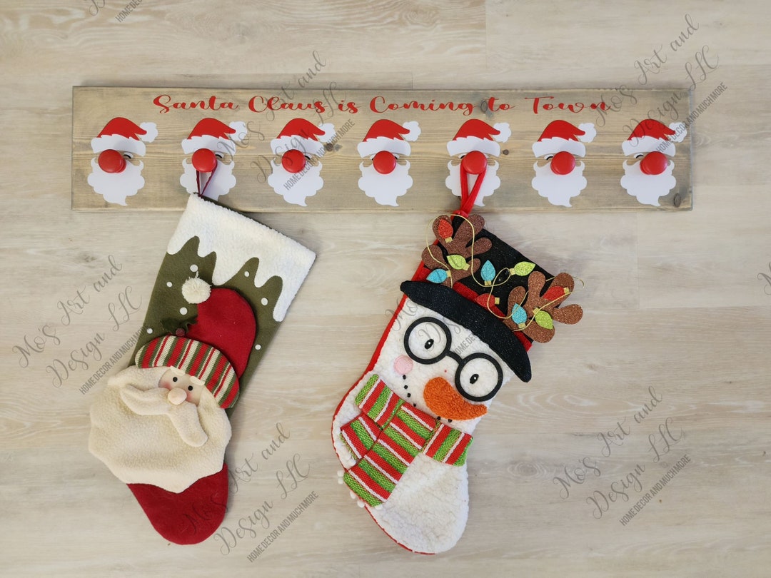 Santa Stocking Holder/made to Order/customization Available/various