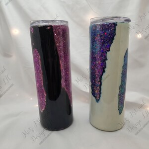 Geode Tumbler/Auf Bestellung Tumbler/verschiedene Bechergrößen verfügbar/Personalisierung möglich