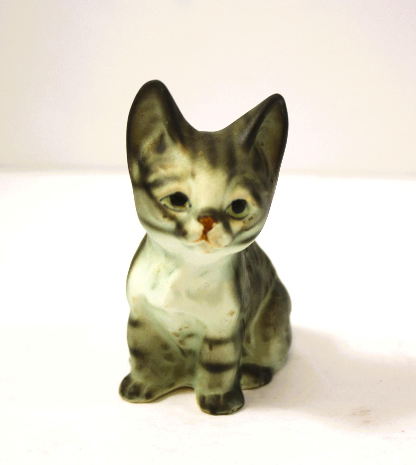 Japan Bone China Cat - Etsy
