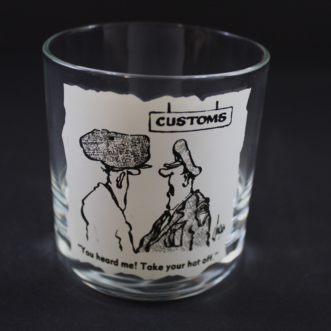 Herman Glass customs You Heard Me Take Your Hat Etsy