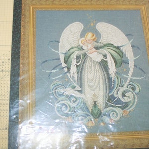 Lavender & Lace Cross Stitch Pattern Angel of the Sea