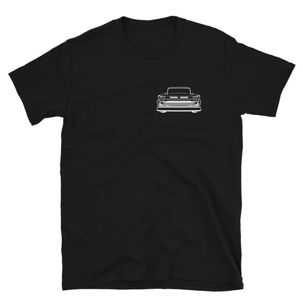 1966 Chevy C10 Classic Truck 'Merica Front And Back T-Shirt